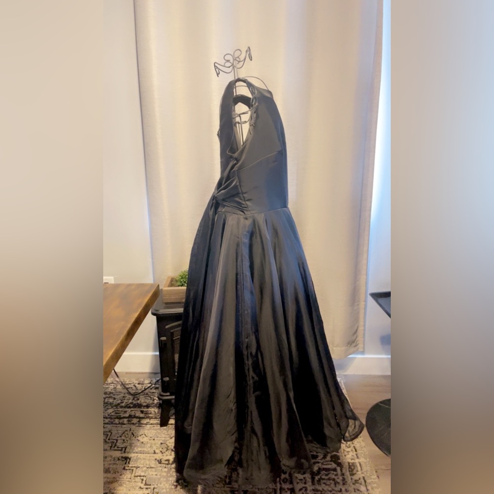 Vintage black dress Size 10 - Picture 2 of 3